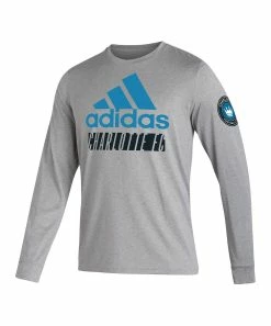Discount ๐ Adidas Charlotte FC Long-Sleeve Tee - Men ๐คฉ