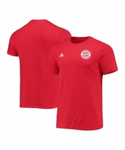 Alternative view of Best reviews of 🤩 Adidas Red Bayern Munich Logo Tee - Men 🔥