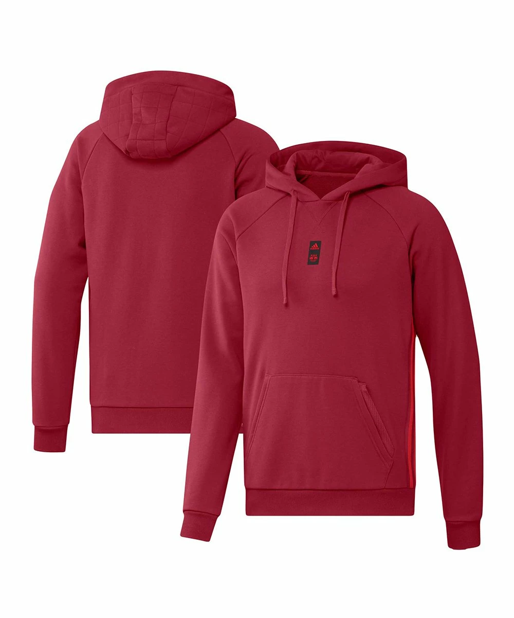 Top 10 π Adidas New York Bulls Travel Raglan Hoodie - Men π - Image 2