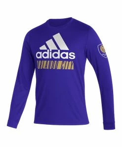 Cheapest 👏 Adidas Orlando City SC Vintage Long-Sleeve Tee - Men 💯
