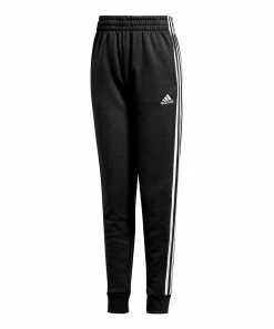 Top 10 ⭐ Adidas Black & White Signature Stripes Joggers - Boys For Kids ⌛