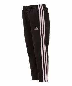 Best deal 🧨 Adidas Pink Stripe Logo Track Jacket & Black Joggers - Toddler & 👧 Girls For Kids ❤️ -Adidas Shop zu106928753 alt 2 tm1660062469
