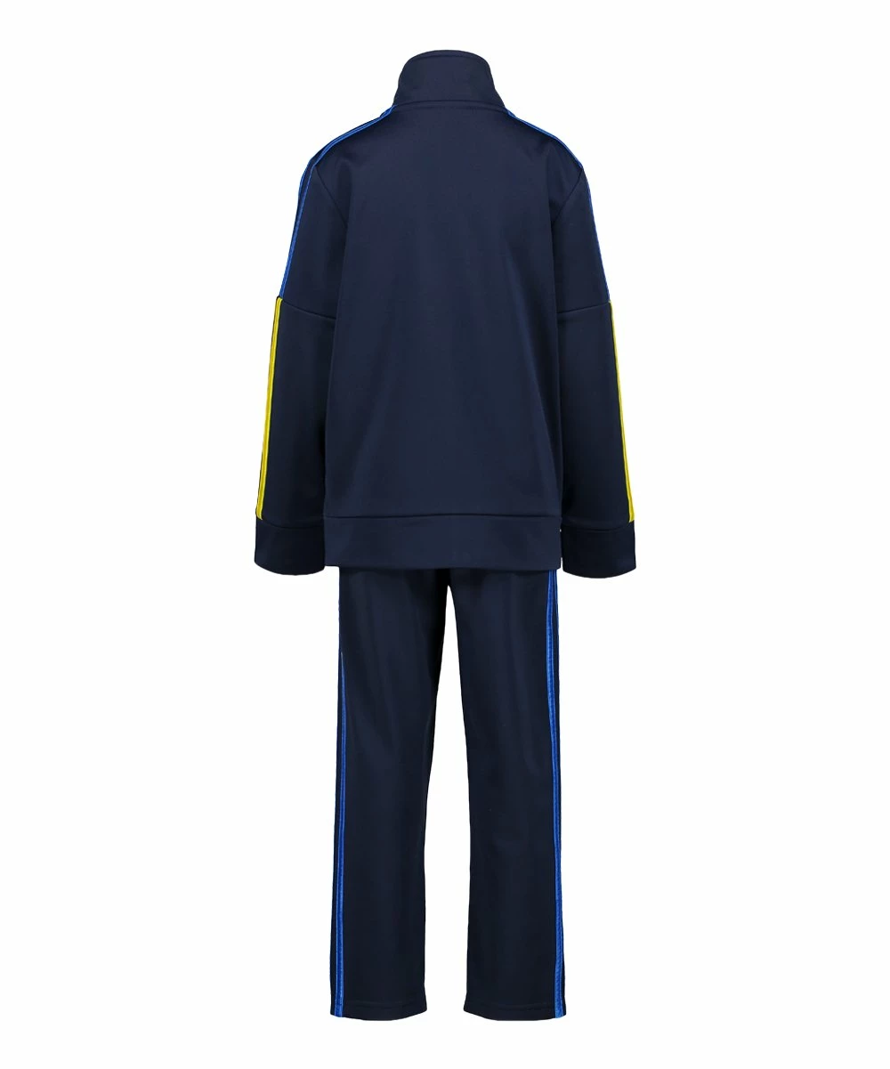 Best deal 😉 Adidas Navy 'Adidas' Track Jacket & Navy & Blue Track Pants - Toddler & Boys For Kids 🎉 2 Best deal 😉 Adidas Navy 'Adidas' Track Jacket & Navy & Blue Track Pants - Toddler & Boys For Kids 🎉 - Image 2