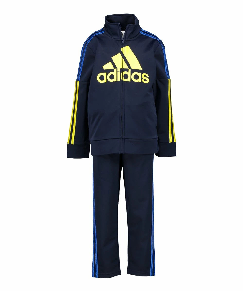 Best deal 😉 Adidas Navy 'Adidas' Track Jacket & Navy & Blue Track Pants - Toddler & Boys For Kids 🎉 1 Best deal 😉 Adidas Navy 'Adidas' Track Jacket & Navy & Blue Track Pants - Toddler & Boys For Kids 🎉