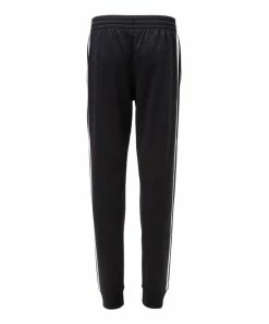 Outlet 🥰 Adidas Black & White Signature Stripe Joggers - Boys For Kids 👏 -Adidas Shop zu106935310 alt 2 tm1660062469