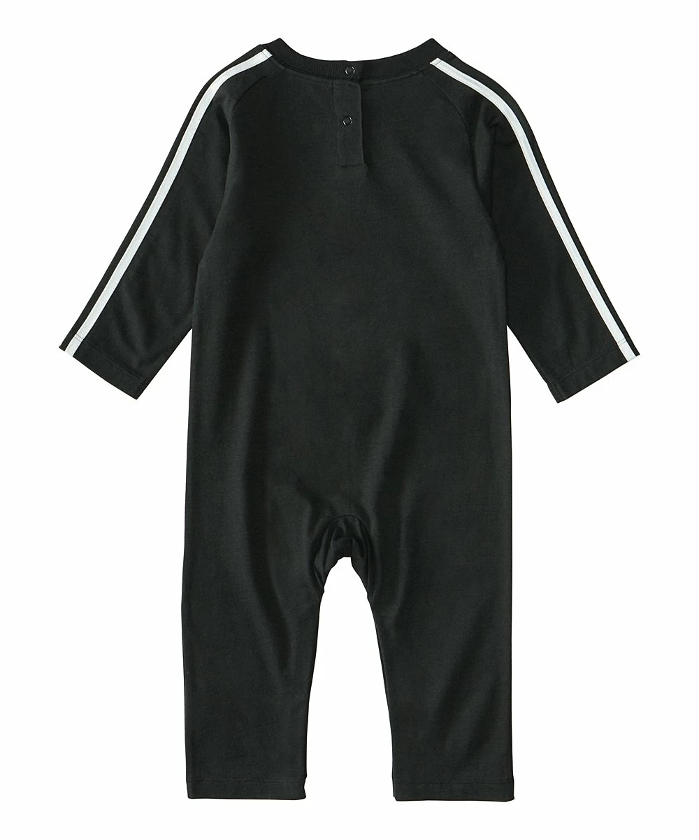 Discount 🔔 Adidas Black & White Stripe Logo Playsuit - Infant For Baby & Maternity 👏 2 Discount 🔔 Adidas Black & White Stripe Logo Playsuit - Infant For Baby & Maternity 👏 - Image 2