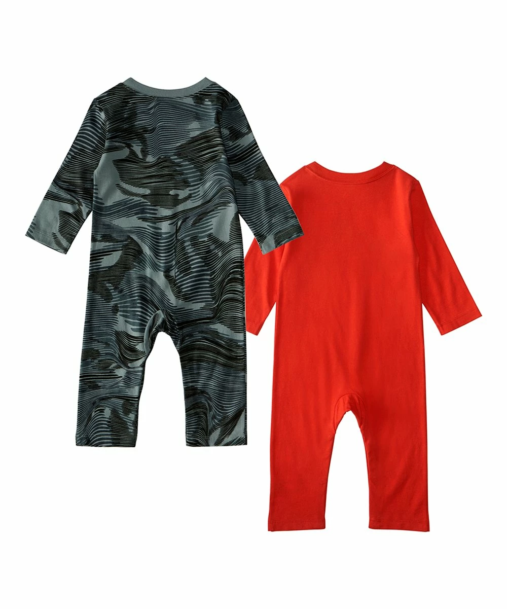 Discount ⭐ Adidas Black & Red Logo Playsuit Set - Infant For Baby & Maternity 🔔 2 Discount ⭐ Adidas Black & Red Logo Playsuit Set - Infant For Baby & Maternity 🔔 - Image 2