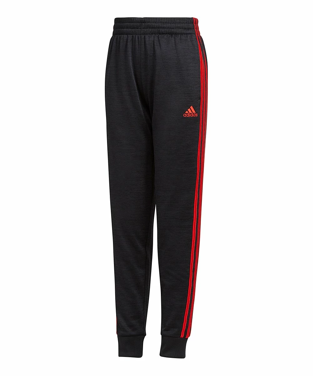 Flash Sale 💯 Adidas Black & Red Stripe Joggers - Boys For Kids 😉 1 Flash Sale 💯 Adidas Black & Red Stripe Joggers - Boys For Kids 😉