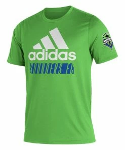 Hot Sale ๐ Adidas Seattle Sounders FC Creator AEROREADY Crewneck Tee - Men ๐