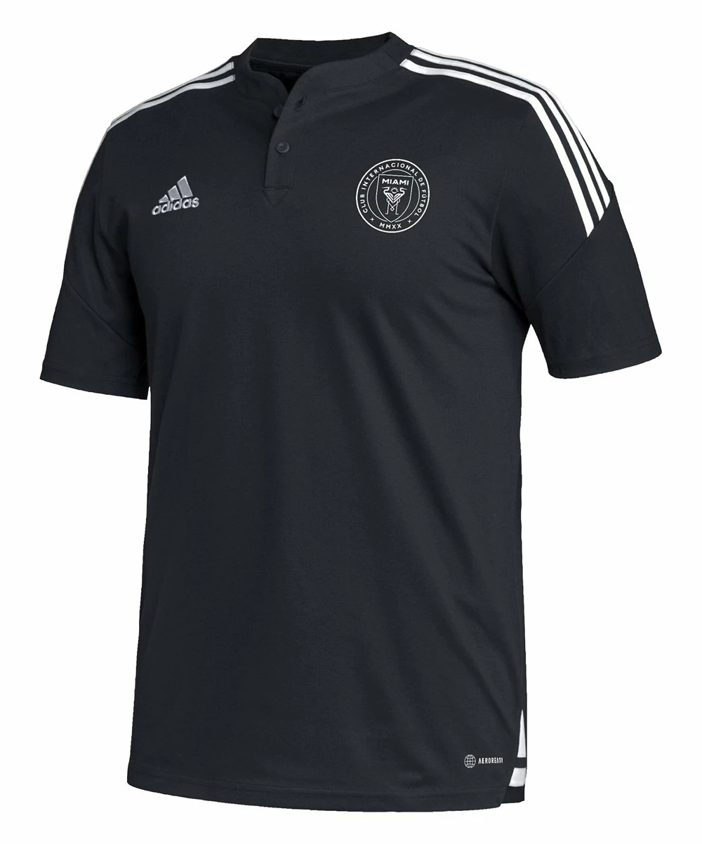 Brand new 😀 Adidas Inter Miami CF AeroReady Short-Sleeve Henley - Men 🤩 1 Brand new 😀 Adidas Inter Miami CF AeroReady Short-Sleeve Henley - Men 🤩