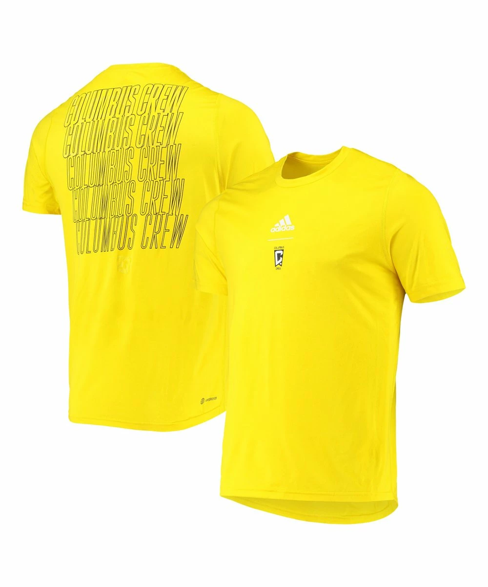 New ✔️ Adidas Columbus Crew Creator Club Crewneck Tee - Men 🔥 2 New ✔️ Adidas Columbus Crew Creator Club Crewneck Tee - Men 🔥 - Image 2