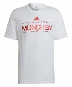 New 🎁 Adidas Bayern Munich Iridescent Crewneck Tee - Men 🎁