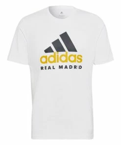 Coupon 🛒 Adidas Real Madrid DNA Logo Crewneck Tee - Men 🎉