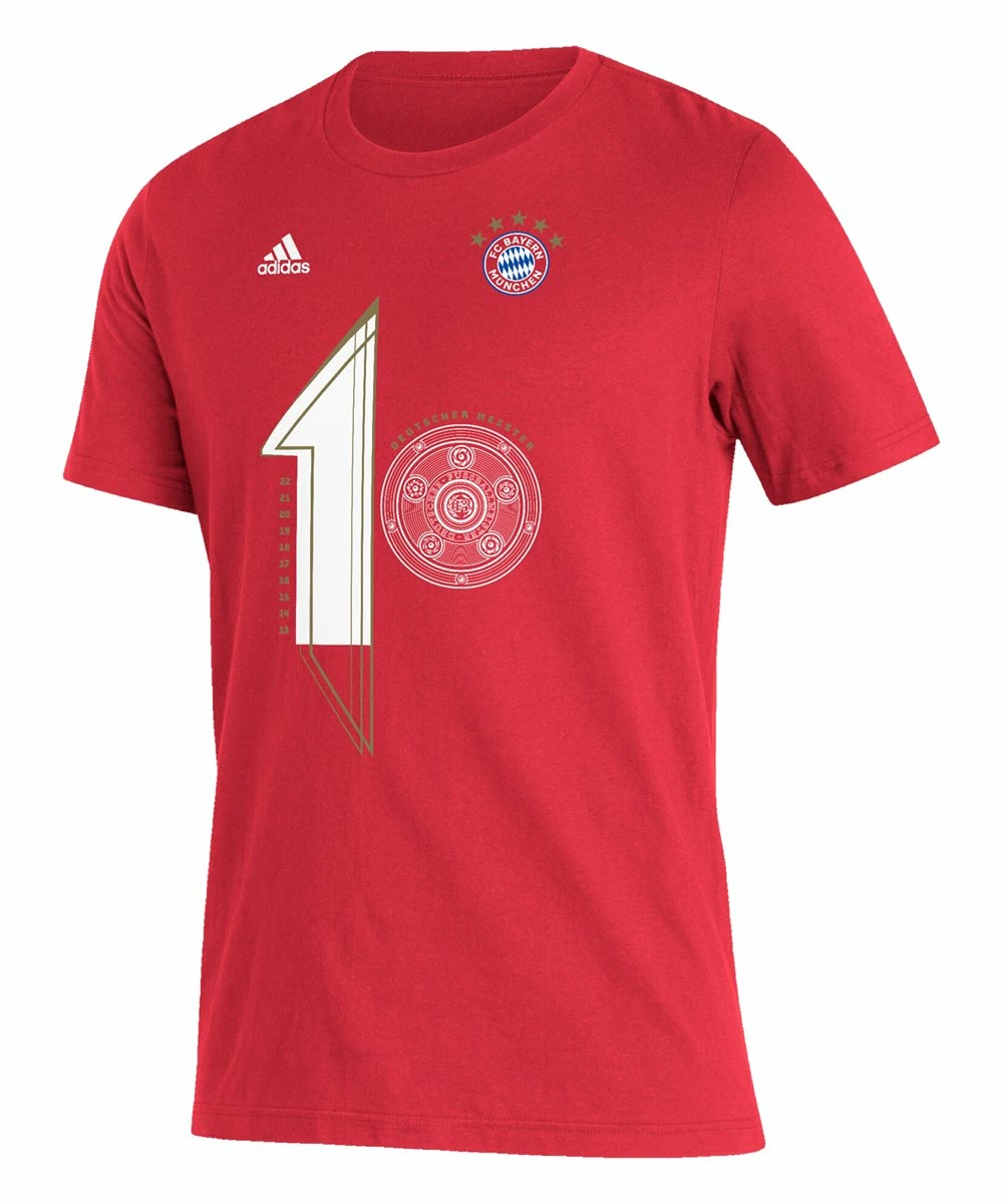 Outlet ๐ Adidas Bayern Munich 2022 Deutscher Meister Crewneck Tee - Men โจ 1 Outlet ๐ Adidas Bayern Munich 2022 Deutscher Meister Crewneck Tee - Men โจ