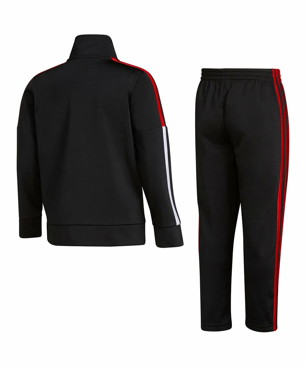 Discount 😀 Adidas Black 'Adidas' Track Jacket & Black Track Pants - Toddler For Kids ❤️ 2 Discount 😀 Adidas Black 'Adidas' Track Jacket & Black Track Pants - Toddler For Kids ❤️ - Image 2