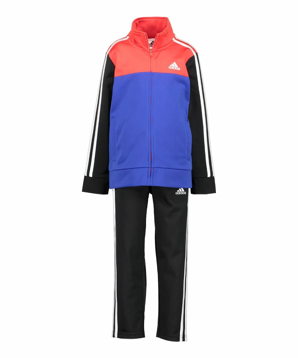 Best Sale ๐ Adidas Blue 'Adidas' Track Jacket & Black Track Pants - Toddler & Boys For Kids ๐คฉ 1 Best Sale ๐ Adidas Blue 'Adidas' Track Jacket & Black Track Pants - Toddler & Boys For Kids ๐คฉ