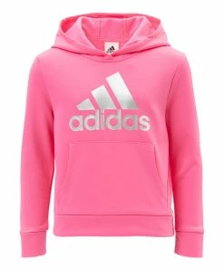 Top 10 🌟 Adidas Dark Pink 'Adidas' Logo Hoodie - 👧 Girls For Kids 🛒