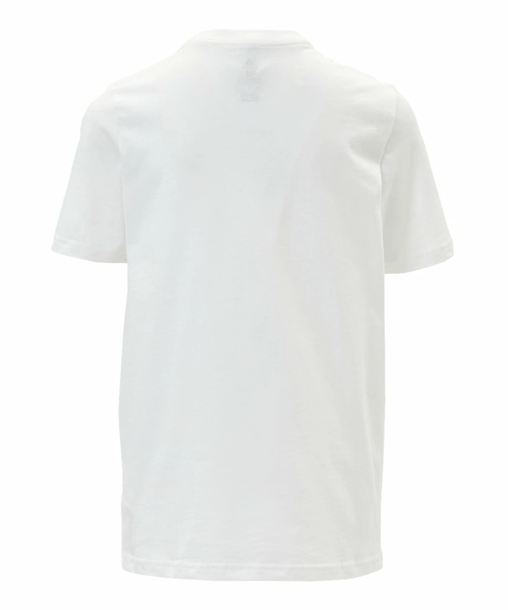 Promo 🔔 Adidas White 'Adidas' Warped Tee - Boys For Kids 😉 2 Promo 🔔 Adidas White 'Adidas' Warped Tee - Boys For Kids 😉 - Image 2