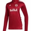 New 💯 Adidas New York Red Bulls QuarterZip AeroReady Training Top - Men 🤩