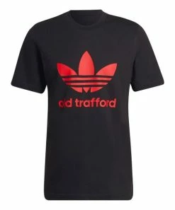Best Pirce 🌟 Adidas Originals Manchester United Old Trafford Trefoil Tee - Men 😍