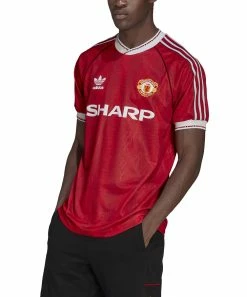 Best Pirce ๐ Adidas Originals Manchester United Retro Home Replica Jersey - Men For Other ๐