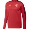 Top 10 🧨 Adidas Manchester United Track AeroReady Quarter-Zip Pullover - Men 🔥