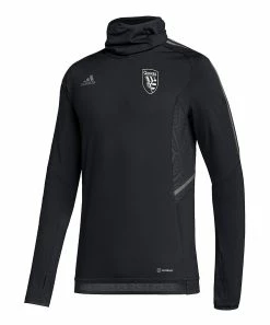 Flash Sale ๐ฅฐ Adidas San Jose Earthquakes Turtleneck - Men โ๏ธ