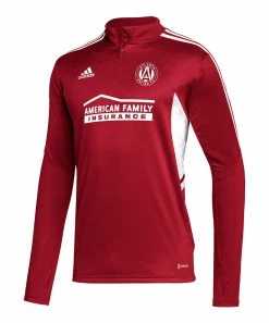 Cheapest 😉 Adidas Atlanta United FC QuarterZip AeroReady Training Top - Men 🎁