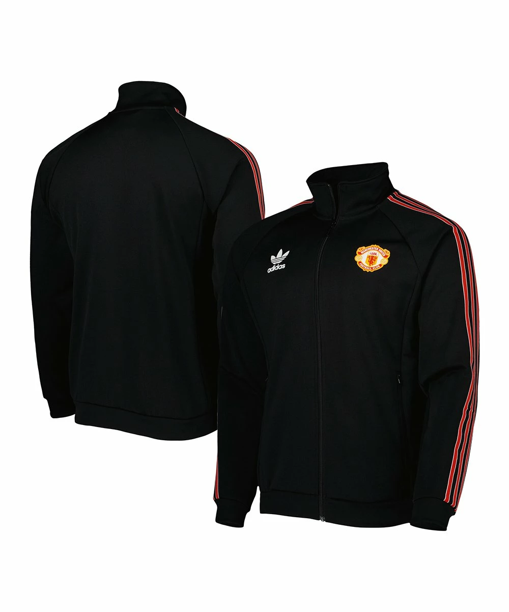 Best Pirce ๐ฅ Adidas Originals Manchester United Retro Raglan Zip-Up Funnel Jacket - Men ๐ 2 Best Pirce ๐ฅ Adidas Originals Manchester United Retro Raglan Zip-Up Funnel Jacket - Men ๐ - Image 2