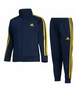 Best reviews of 🌟 Adidas Navy & Yellow Classic Track Jacket & Pants - Toddler & Boys For Kids 👍