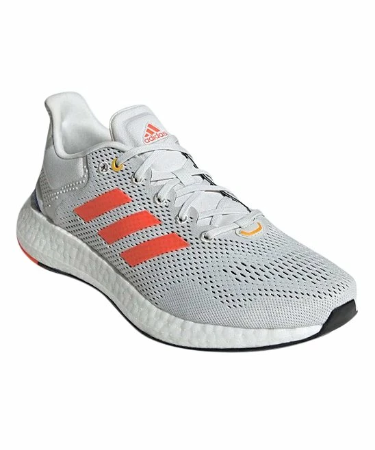 Buy 🥰 Adidas Crystal White & Solar Red Pureboost 21 Running 👞 Shoe - Men ⭐ 1 Buy 🥰 Adidas Crystal White & Solar Red Pureboost 21 Running 👞 Shoe - Men ⭐
