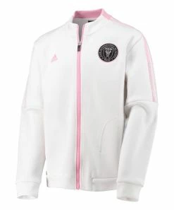 Wholesale โ๏ธ Adidas Inter Miami CF Anthem Full-Zip Team Track Jacket - Boys For Kids ๐