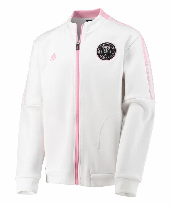 Wholesale โ๏ธ Adidas Inter Miami CF Anthem Full-Zip Team Track Jacket - Boys For Kids ๐ 1 Wholesale โ๏ธ Adidas Inter Miami CF Anthem Full-Zip Team Track Jacket - Boys For Kids ๐