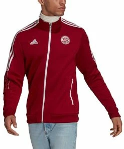 Hot Sale 🔔 Adidas Bayern Munich Anthem Full-Zip Track Jacket - Men 😀