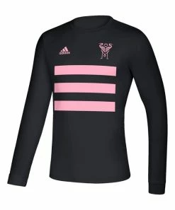 Best Sale ๐ฅฐ Adidas Inter Miami CF Three-Stripe Life Pitch Long-Sleeve Tee - Men ๐คฉ