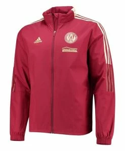 Promo 🔔 Adidas Atlanta United FC All-Weather Primegreen Full-Zip Track Jacket - Men 💯